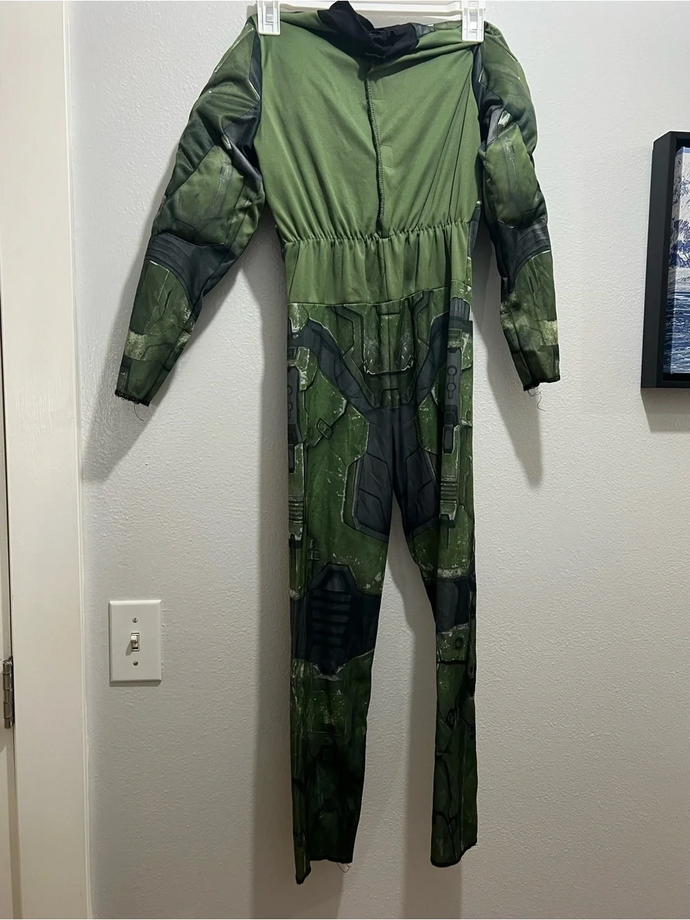 Microsoft Master Chief Costume - Green with Gold Visor